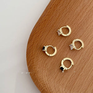 Influencer-approved Niche Design Minimalist Stud Earrings With A High-end Cool Aesthetic