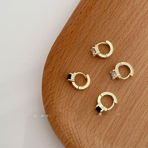 Influencer-approved Niche Design Minimalist Stud Earrings With A High-end Cool Aesthetic