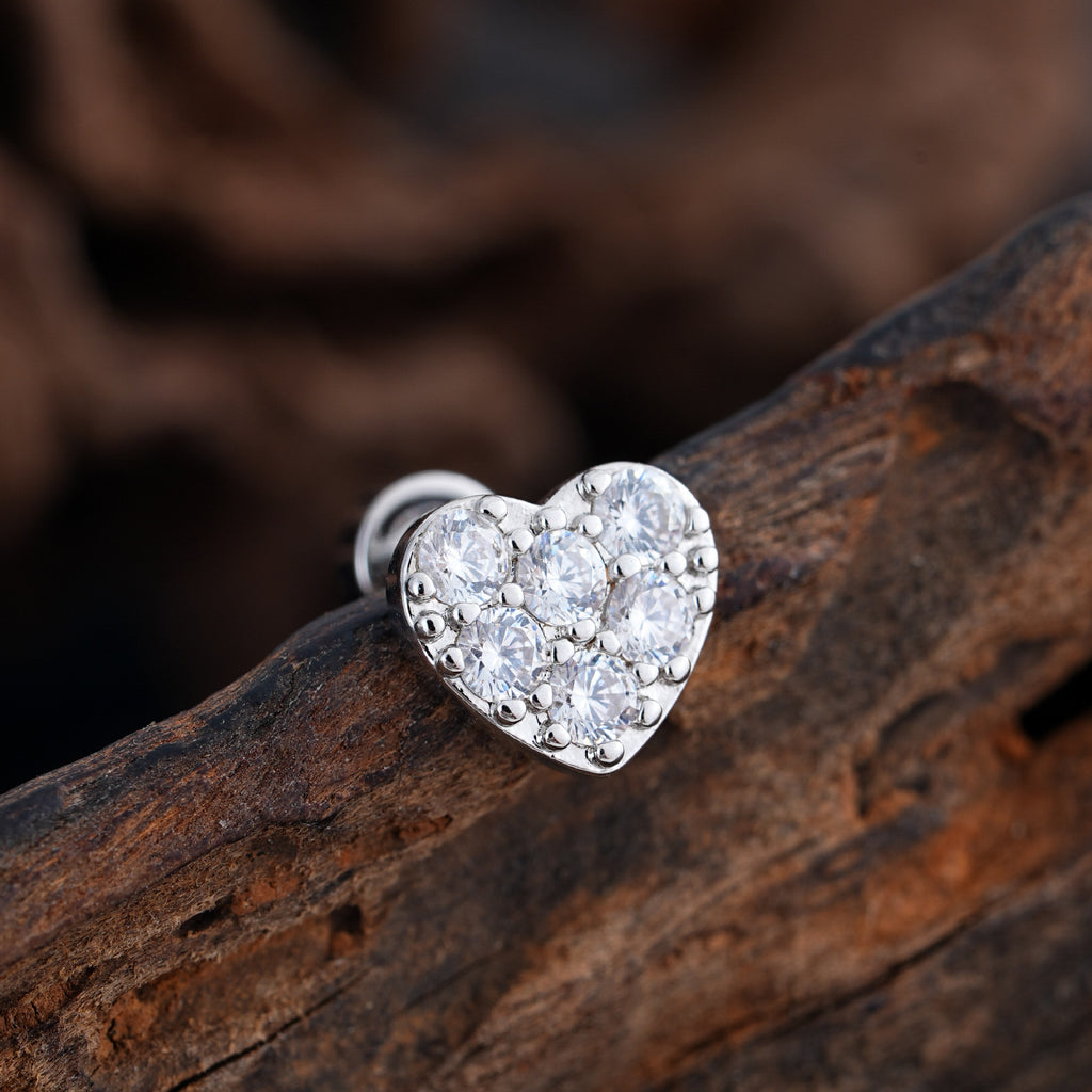 Minimalist Micro-Set Zircon Ear Cuffs