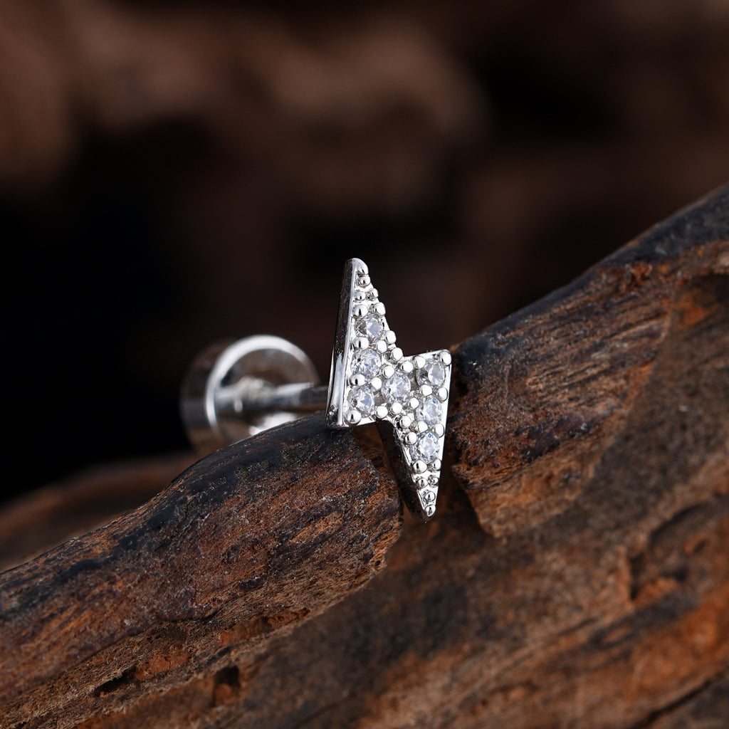 Minimalist Micro-Set Zircon Ear Cuffs