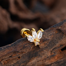 Load image into Gallery viewer, Minimalist Micro-Set Zircon Ear Cuffs